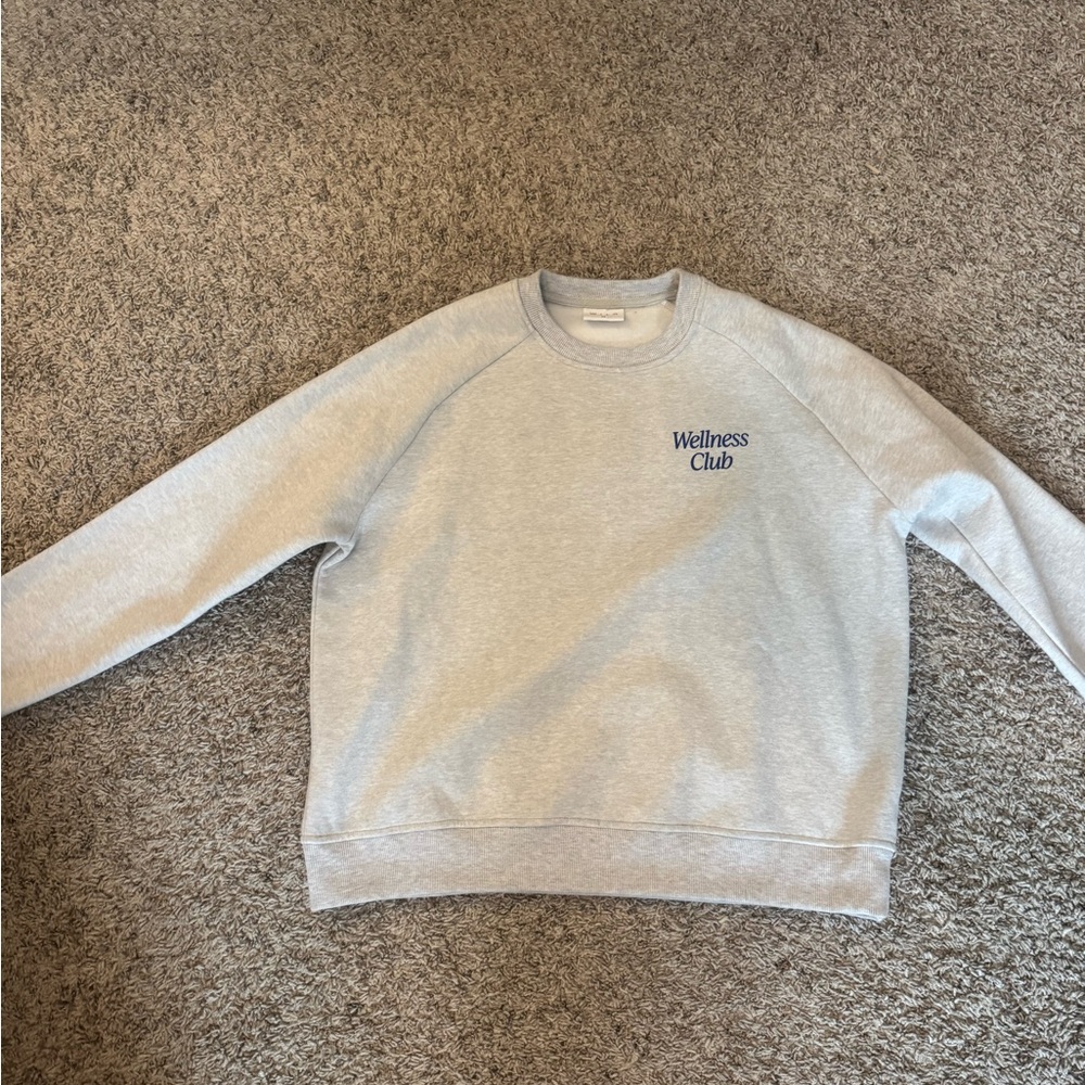 Gray Wellness Club Sweatshirt